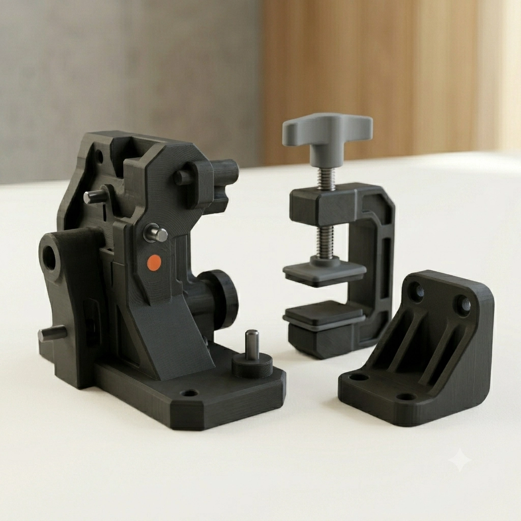3D-printed engineering jigs and functional parts