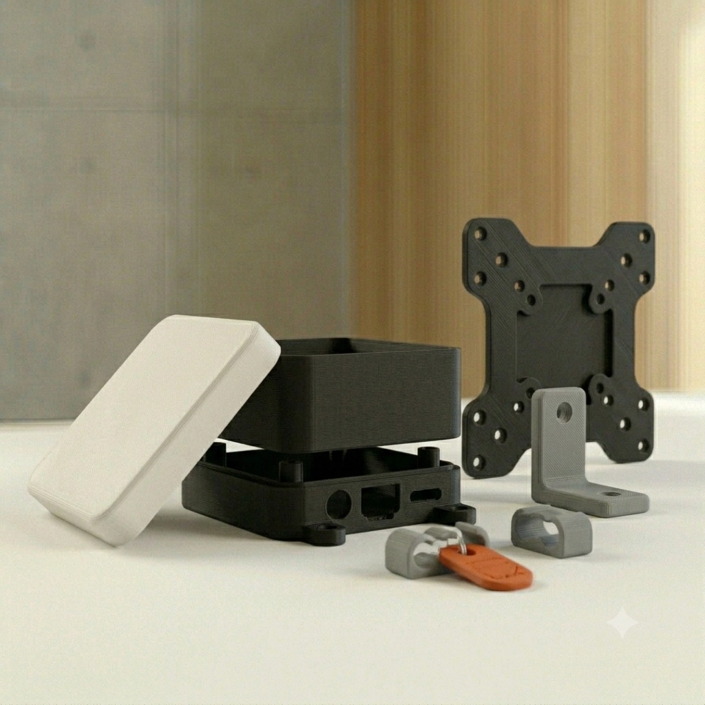 Custom hardware enclosures and accessories